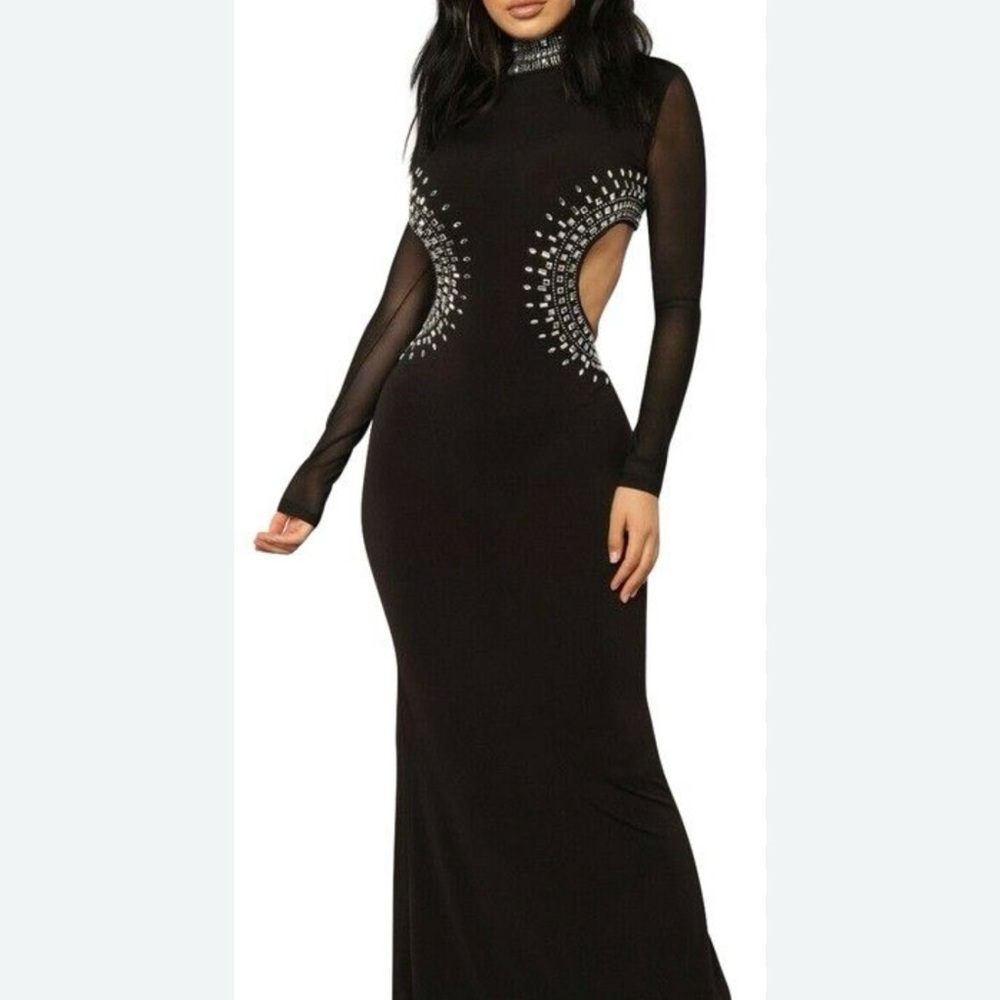 Elegant Black Evening Dress